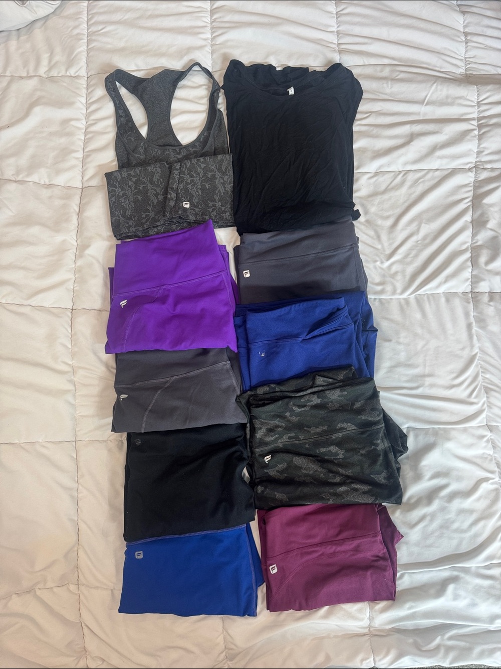 Assorted Fabletics Leggings & Tanks Bundle